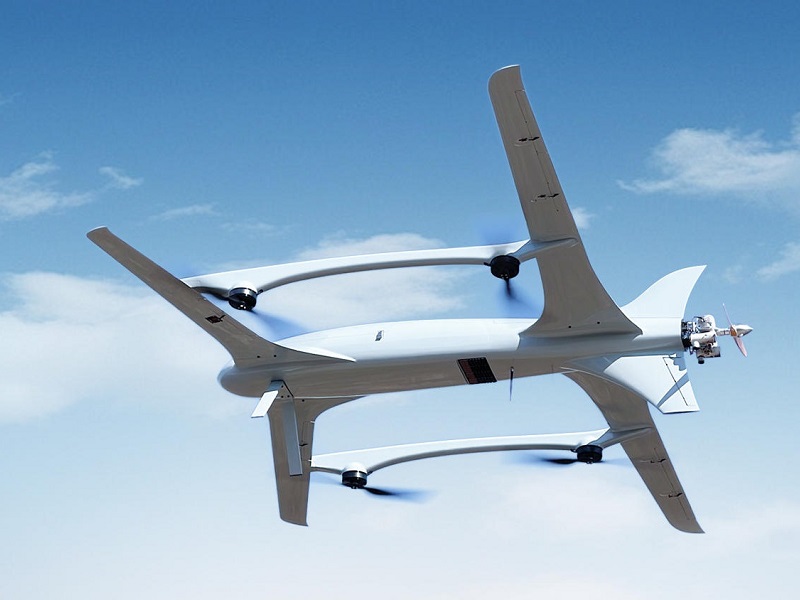 PDCPD drone shell installed on UAV frame