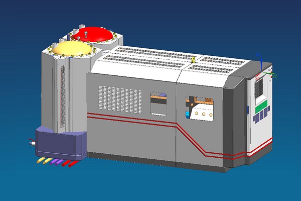 RIM mixing and metering unit