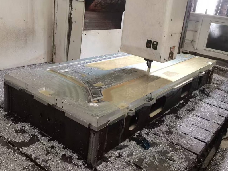 CNC mold machining
