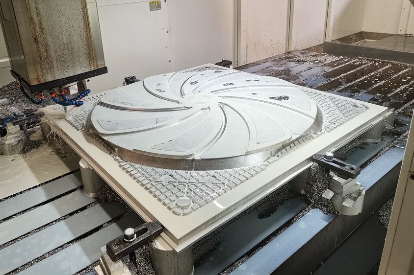 Mold flow simulation screen