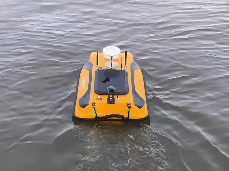 Yacht hull component installed